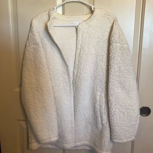 Cream sweater/jacket